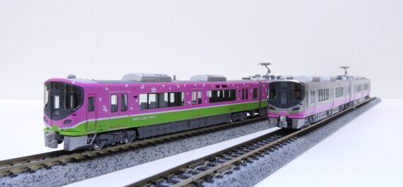 ハピラインふくい521系(標準塗色) 2両セット 品番：10-2013 鉄道模型