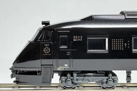 787系「36ぷらす3」BM-363編成 (本ミフ) が入線しました。 KATO 10