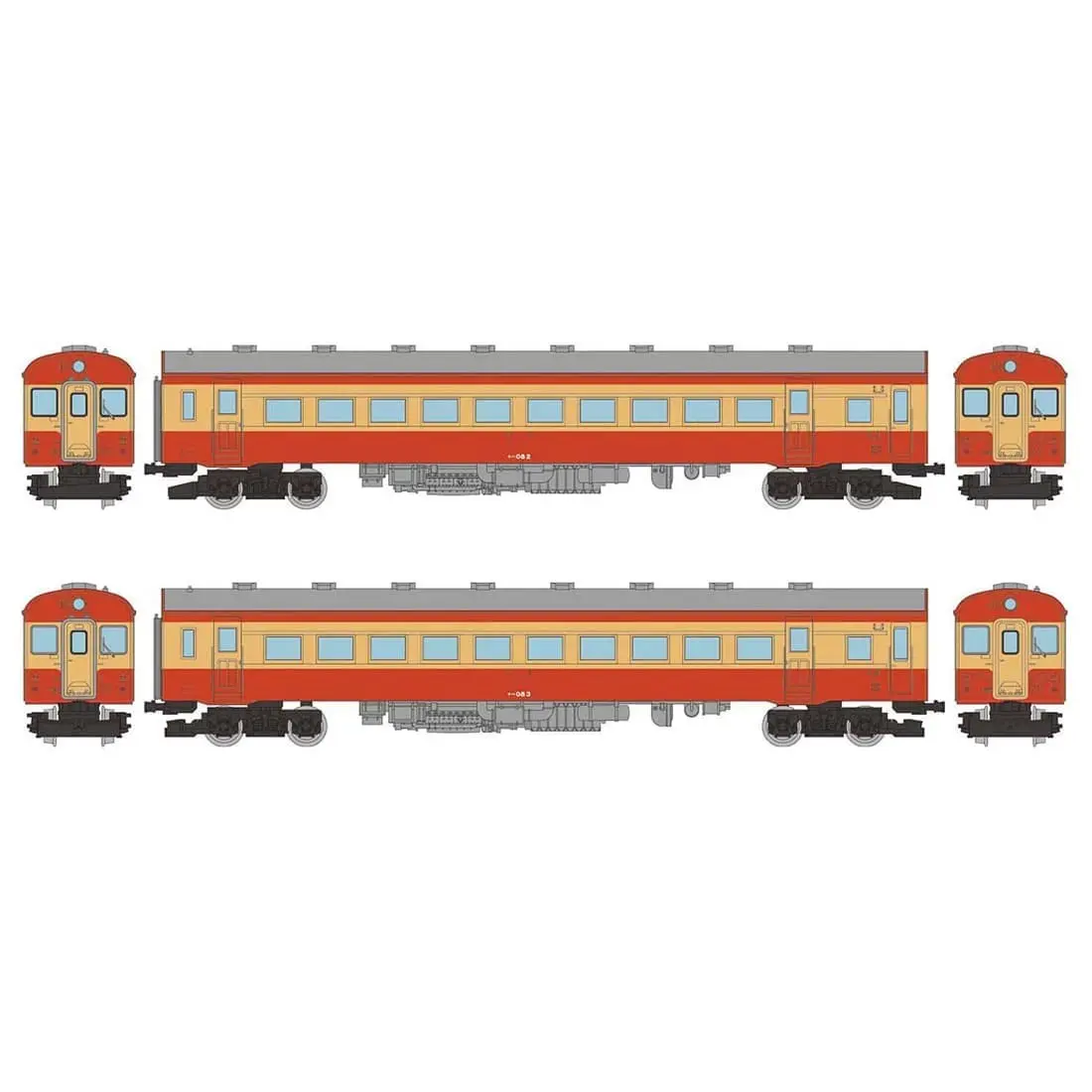 TOMIX 12系客車(ばんえつ物語・新塗装)セット 品番：98618 | NGaugeJP