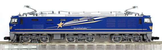 EF510形500番代（北斗星色）が入線しました。 TOMIX 7111 | NGaugeJP