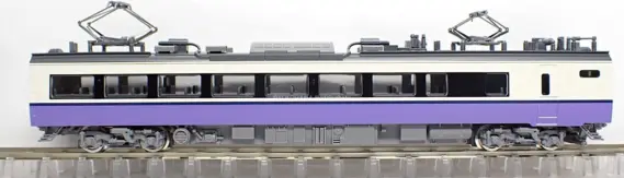 485系3000番代「白鳥」盛アオA6編成（床下グレー）が入線です。 TOMIX