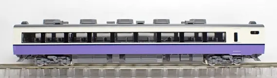 485系3000番代「白鳥」盛アオA6編成（床下グレー）が入線です。 TOMIX