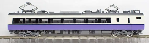 485系3000番代「白鳥」盛アオA6編成（床下グレー）が入線です。 TOMIX