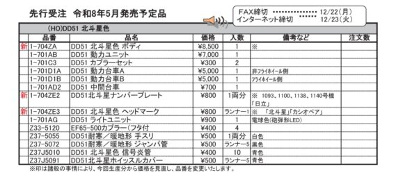 (HO)DD51 北斗星色