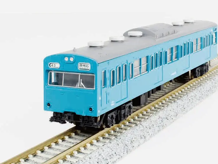 103系（スカイブルー）4両セット2 品番：10-1743F 鉄道模型 KATO