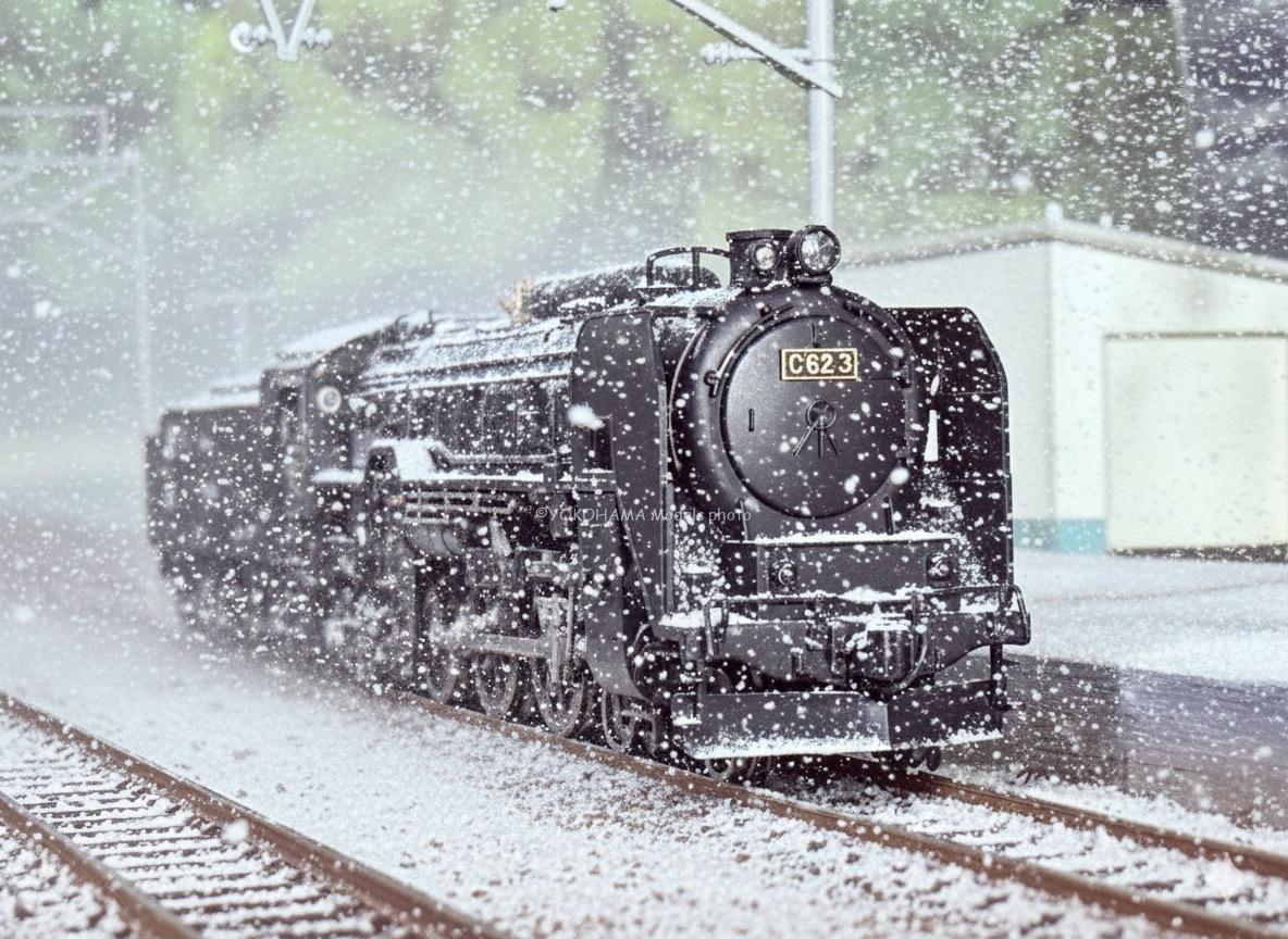 C62 2号機 梅小路機関区 「KATO京都駅企画製品」が入線です。 KATO 2017-L