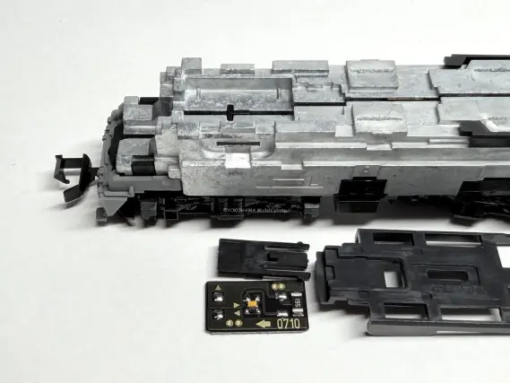 EF64 1001号機・ぐんま車両センターが入線しました。 TOMIX 7112 EF64