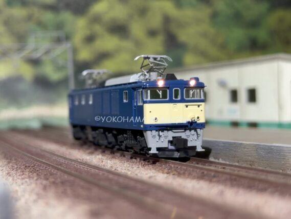 EF64 1001号機・ぐんま車両センターが入線しました。 TOMIX 7112 EF64