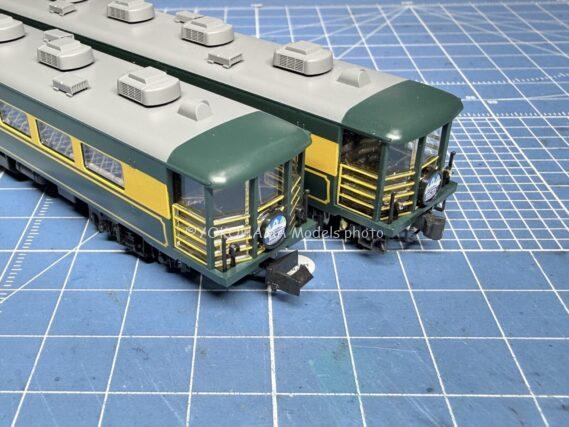 14系サロンカーなにわを弄る。その3 JC6387密自連形TNカプラー用3D