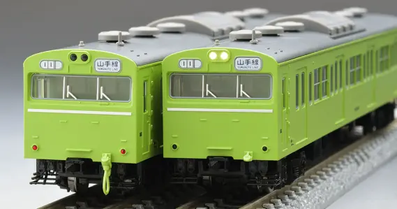 国鉄 103系通勤電車（高運転台ATC車・ウグイス）基本セット 品番