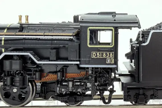 D51形838号機 新見機関区 が入線しました！ KATO 京都駅店特製品 2016