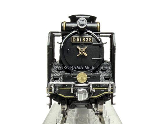KATO D51形838号機 新見機関区 お召 京都駅店 Nゲージ 鉄道模型