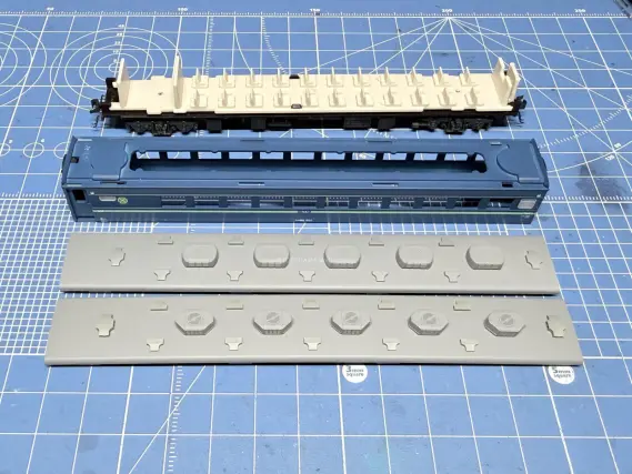 スロ62 グレードアップパーツ取付け。 ホビーセンターカトー 28-296