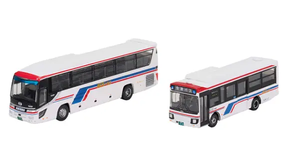 ザ・バスコレクション 会津バス2台セット 337966 トミーテック