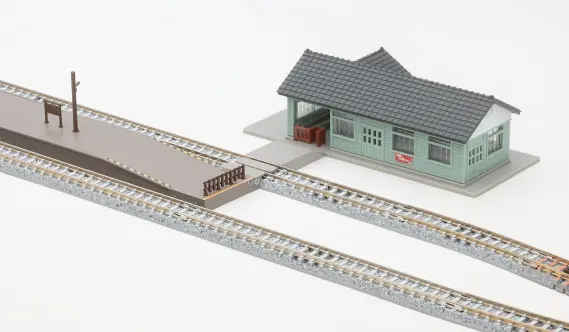 木造駅舎セット(淡緑) 2026年7月発売予定 品番：4260 鉄道模型 TOMIX