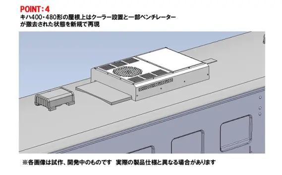JR キハ400系急行ディーゼルカー(利尻)セット 2026年7月発売予定 品番