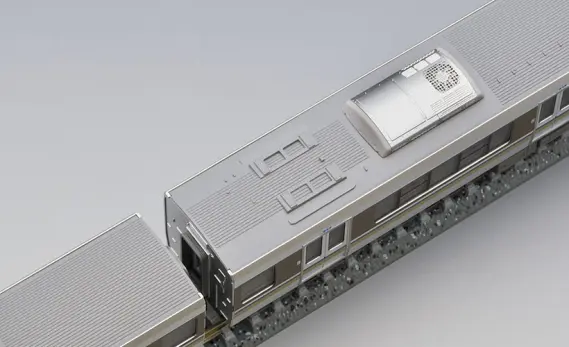 JR 223 2000系近郊電車（1次車・転落防止幌付・8両編成）セット 品番