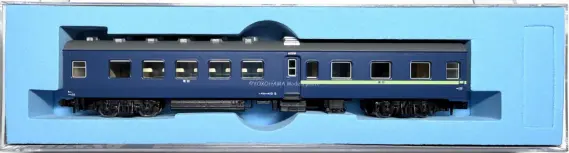 オロハネ10 4 青 米子客貨車区が入線しました。MICROACE(マイクロ