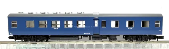 オロハネ10 4 青 米子客貨車区が入線しました。MICROACE(マイクロ