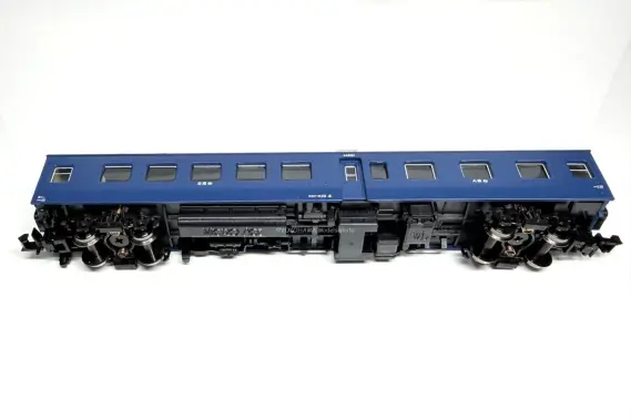 オロハネ10 4 青 米子客貨車区が入線しました。MICROACE(マイクロ