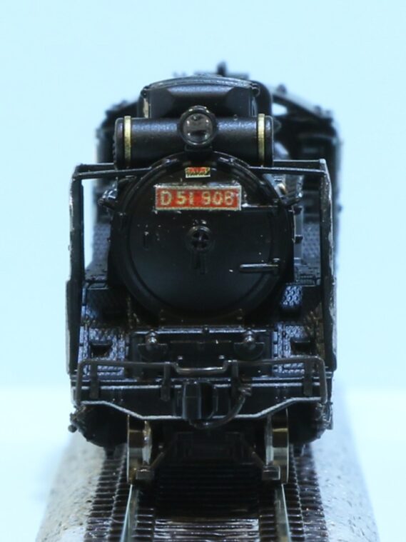 KATO京都駅店 D51906 D51 906 ピースマーク 奈良運転所(赤ロッド・赤ナンバー) KATO京都駅店 Nゲージ鉄道模型