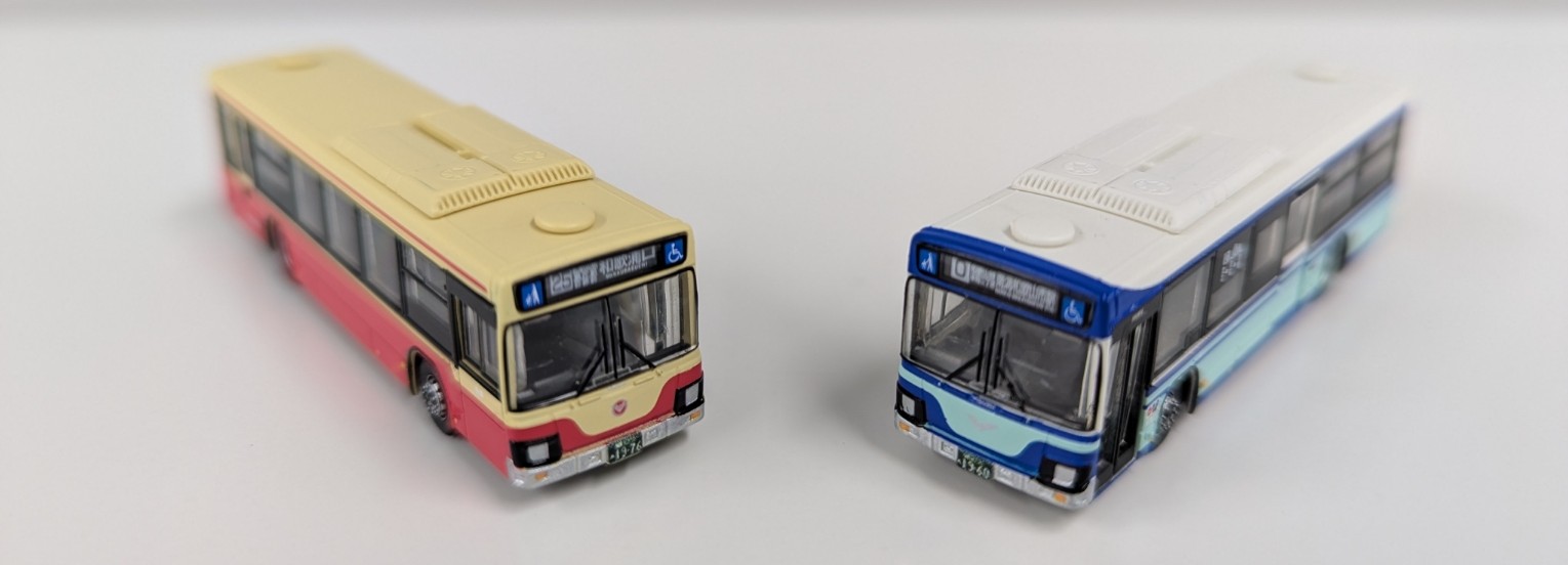 Beg_19出品バスコレクション改造車両2台セット 下津井電鉄バス 2台
