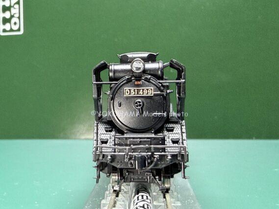 D51形499号機 奈良運転所（赤ロッド）が入線しました！ KATO 京都駅店