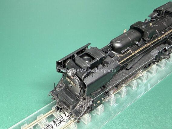 KATO京都駅店 特製品 2016-9改 KKB00350 D51形499号機 奈良運転所 赤ロッド 白ライン入り Nゲージ鉄道模型