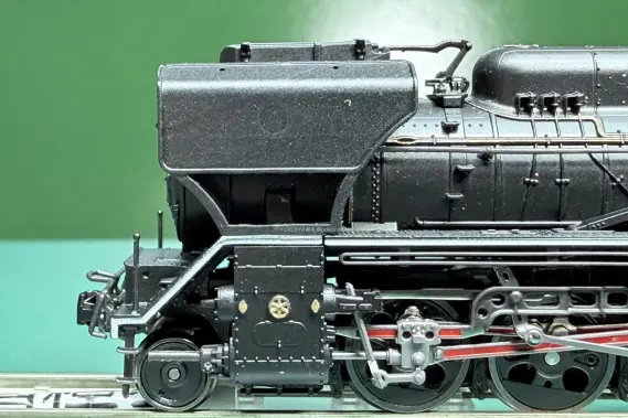D51形499号機 奈良運転所（赤ロッド）が入線しました！ KATO 京都駅店