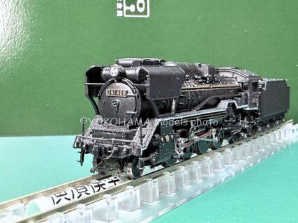 KATO京都駅店 特製品 2016-9改 KKB00350 D51形499号機 奈良運転所 赤ロッド 白ライン入り Nゲージ鉄道模型
