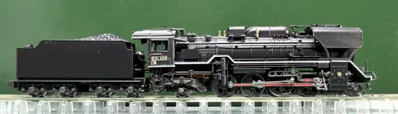 D51形499号機 奈良運転所（赤ロッド）が入線しました！ KATO 京都駅店