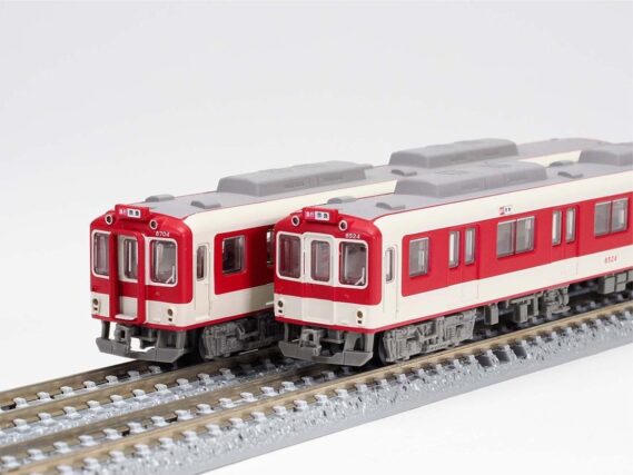 ジオコレ 336785 鉄道コレクション 近畿日本鉄道8000系(初期車・新塗装・裾帯あり)4両セットA ジオコレ Nゲージ 鉄道模型