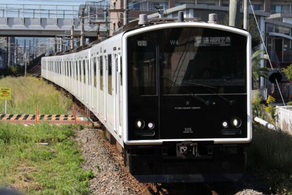 ポポンデッタ 6129p JR九州305系前照灯交換後(W3編成)6両セット ポポンデッタ Nゲージ鉄道模型