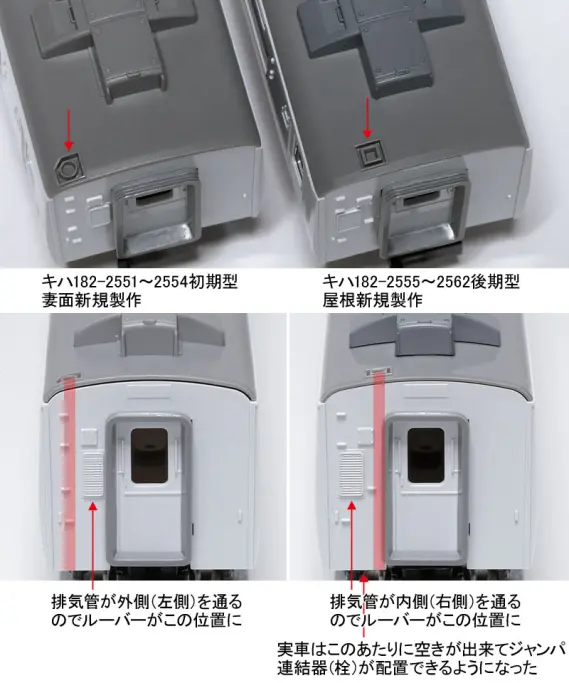 TOMIX】N情報室更新 第315号 JR キハ183-2550系特急ディーゼルカー