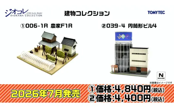 トミーテックLIVE速報】TOMIX・ジオコレ(鉄コレ・バスコレ) 新製品情報