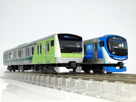 KATO 10-2108 E233系7000番台 埼京線開業40周年記念ラッピング 先頭車2両セッ ト Nゲージ 鉄道模型 横濱模型