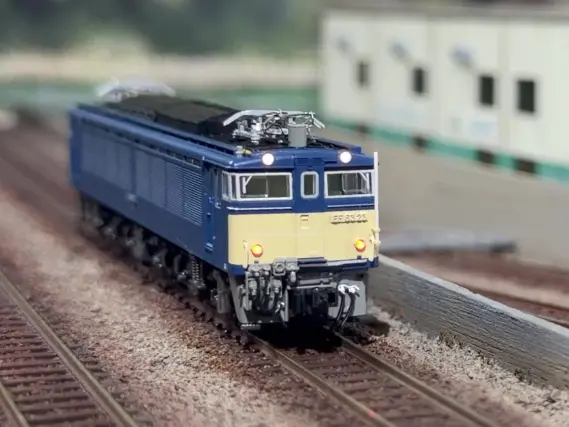 EF63 3次形JR仕様を弄る。DENSHA.me製 新型ライトユニット取付（蓄電式