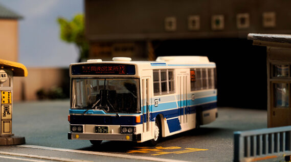 ジオコレ 331766 ザ・バスコレクション 岡山電気軌道 さよなら西工58MC ジオコレ Nゲージ 鉄道模型