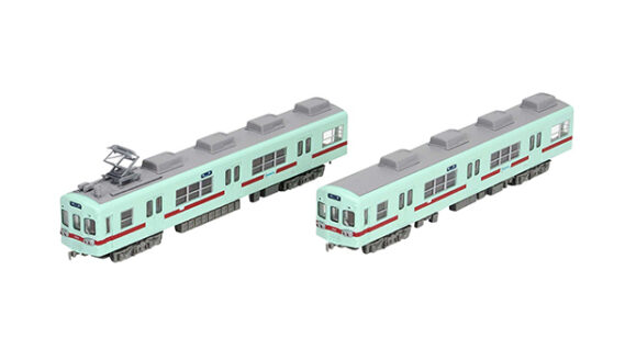 ジオコレ 332640 鉄道コレクション 西日本鉄道600形 アイスグリーン復刻塗装 2両セット ジオコレ Nゲージ 鉄道模型