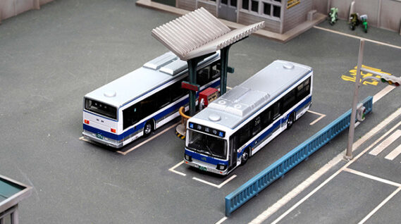 ジオコレ 335870 ザ・バスコレクション ジェイアールバス東北 国鉄復刻バス・現行塗装車2台セット ジオコレ Nゲージ 鉄道模型