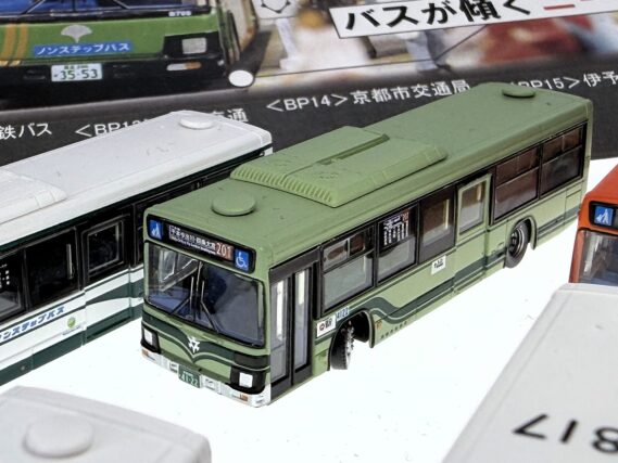 バスコレPLUS<BP14>京都市交通局338581 トミーテック ジオコレ Nゲージ鉄道模型