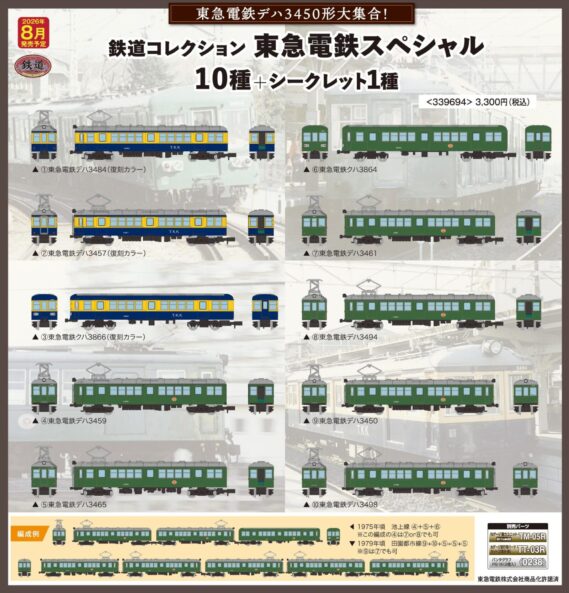 鉄道コレクション 東急電鉄スペシャル339694 トミーテック ジオコレ Nゲージ鉄道模型
