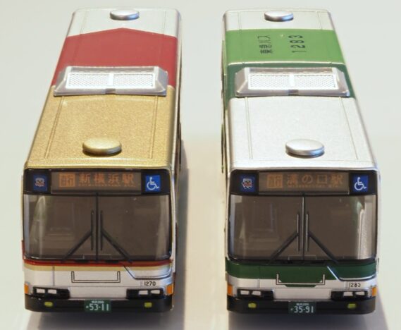 ザ・バスコレクション 東急バス さよなら新横浜~溝の口線2台セット341383 トミーテック ジオコレ Nゲージ鉄道模型