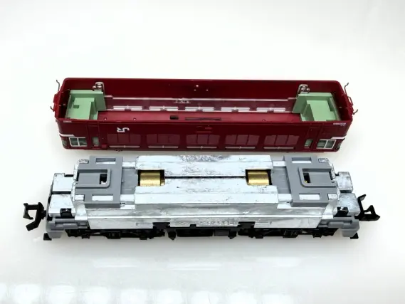 ED79 0番台（シングルアームパンタグラフ搭載車）が入線しました