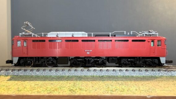 TOMIX 7120 JR EF81形電気機関車(青森車両センター・双頭形連結器付) トミックス Nゲージ 鉄道模型