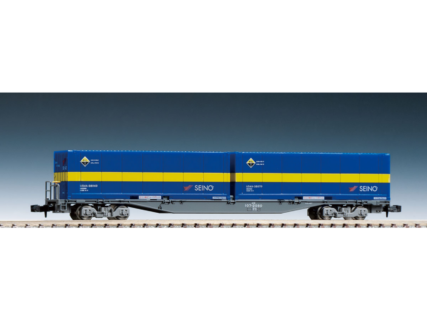 TOMIX 8731 JR貨車 コキ107形(増備型・西濃運輸コンテナ付) トミックス Nゲージ鉄道模型