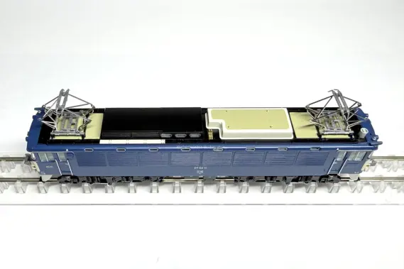 国鉄 EF62 11 お召（1次形）が入線です。 Microace（マイクロエース
