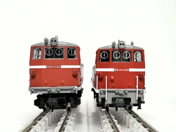 MICRO ACE DD14-3 ディーゼル機関車 マイクロエース】DD14形333•334号機（標準色・ロータリーヘッドなし•重
