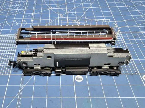 DD14 333 + DD14 334 標準色(ロータリーヘッドなし) 重連セットが入線