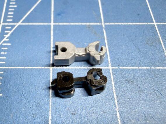 リカラー TX091 TOMIX→KATOナックルカプラーソケット 6個入り 3Dパーツ 鉄道模型 Nゲージ TOMIX JC6358 自連形TN(C57) KATO EF81 Nゲージ鉄道模型